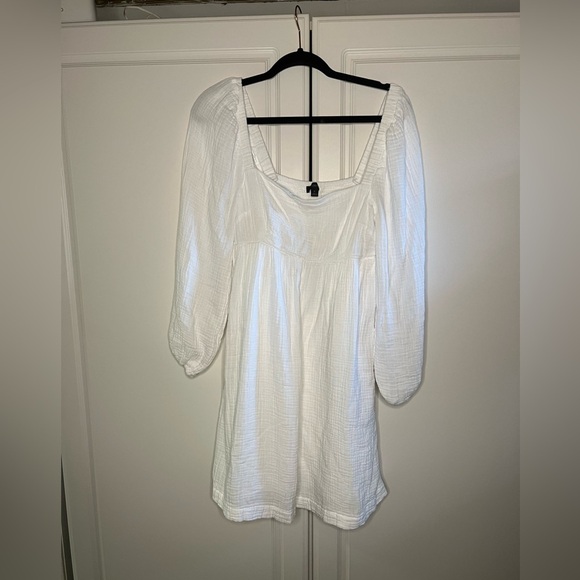 J. Crew soft gauze square neck dress - Picture 2 of 14